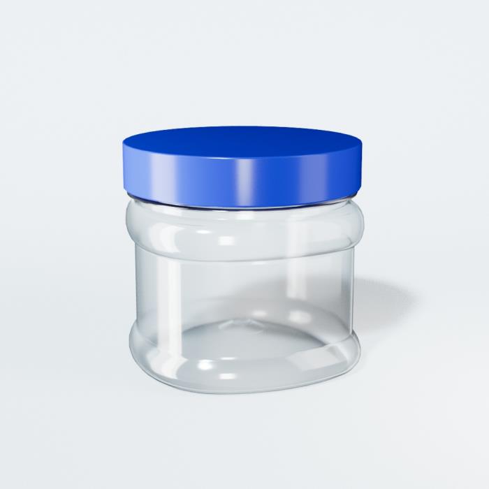 Square Round 750ml Container